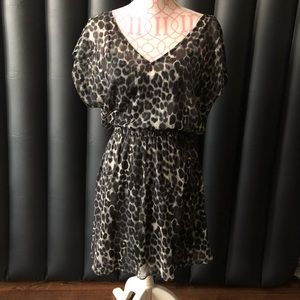 Leopard print summer dress 👗